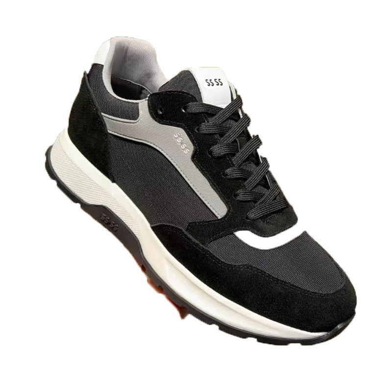 Damen Sportliche Herren-Sneaker mit atmungsaktiver Oberfläche und stoßdämpfender Sohle EB