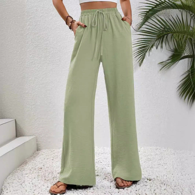 Damen Luftige Weite Sommerhosen EB