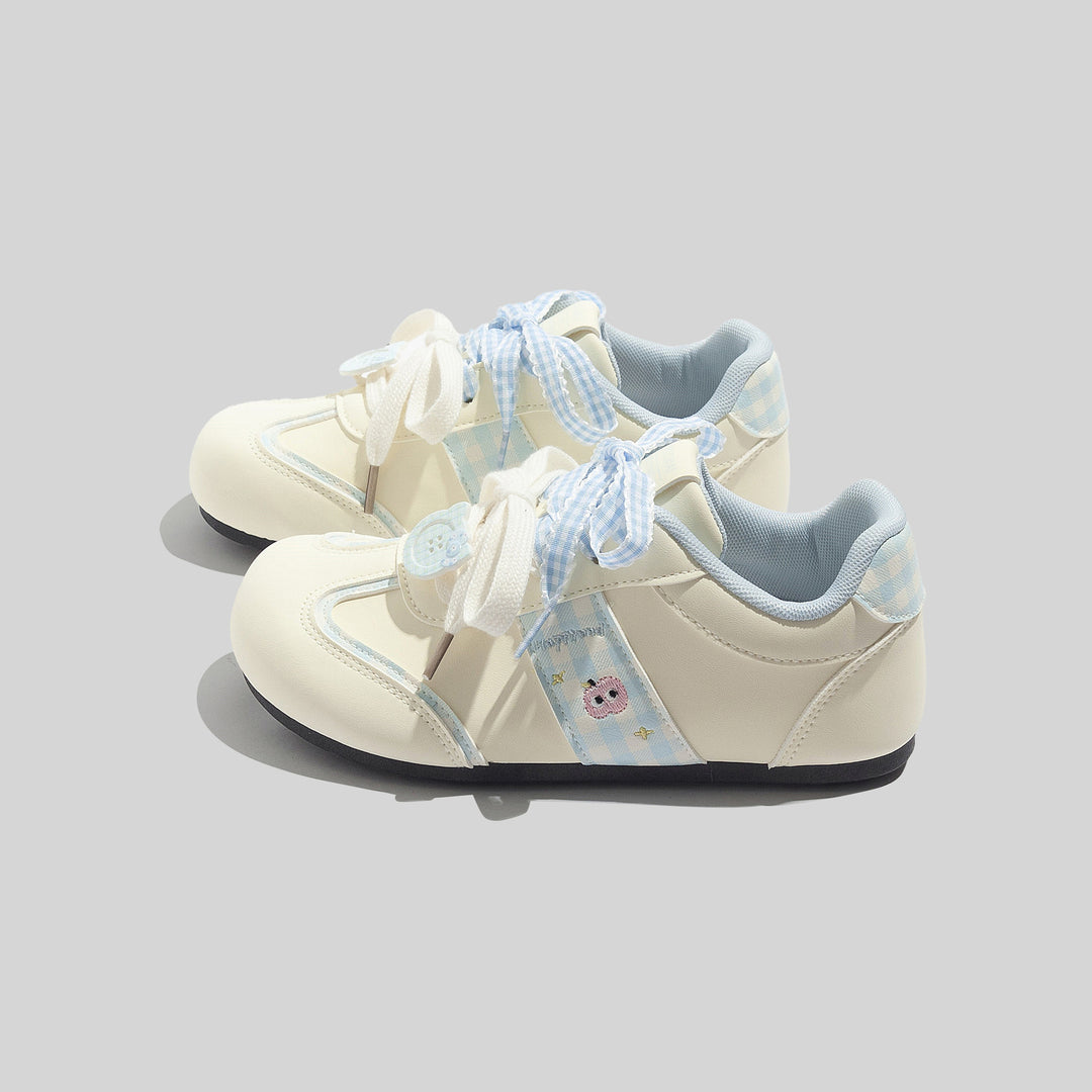 Damen Sportliche Freizeitschuhe mit verspieltem Motiv und innovativem Schnürsystem EB