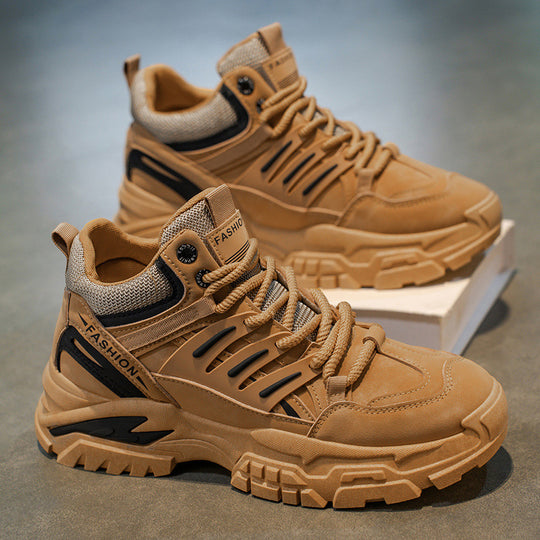 Damen Hochtop Sneakers mit robustem Design und stylischem Mesh-Einsatz EB