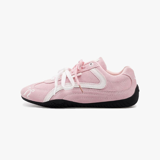 Damen Sportliche Sneaker mit robustem Wildleder und dämpfender Sohle EB