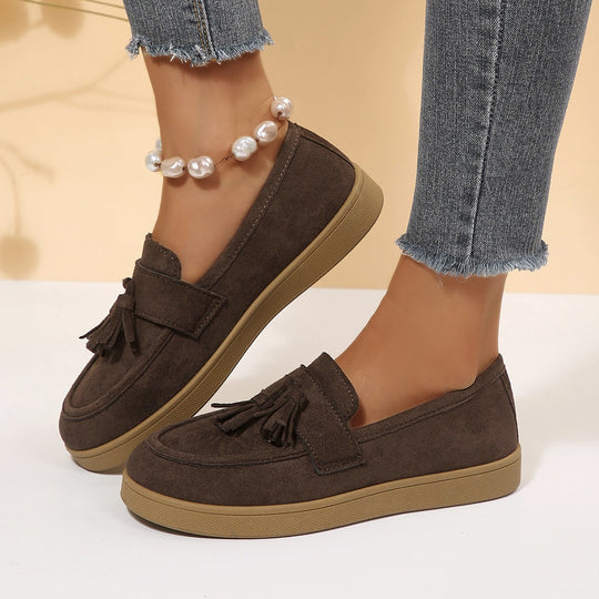 Damen Mokassins mit Quasten EB