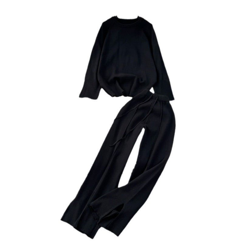 Damen kuschelige und stylische Strickkombination EB
