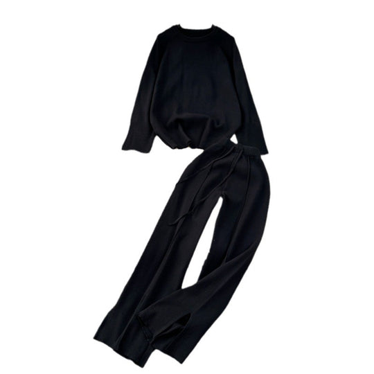 Damen kuschelige und stylische Strickkombination EB