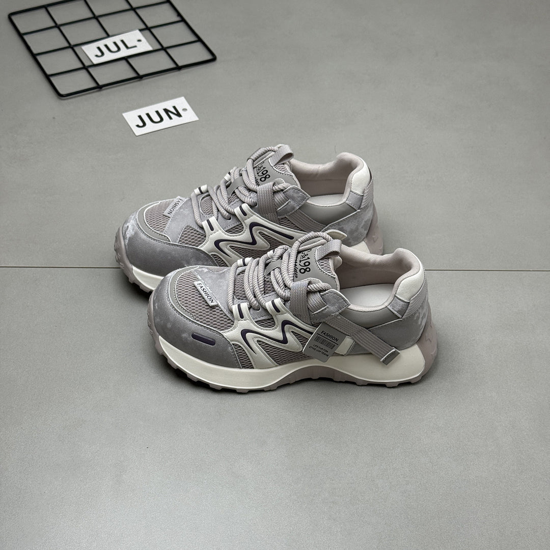 Damen Sportliche Sneakers mit hohem Tragekomfort und atmungsaktiver Obermaterialkombination EB