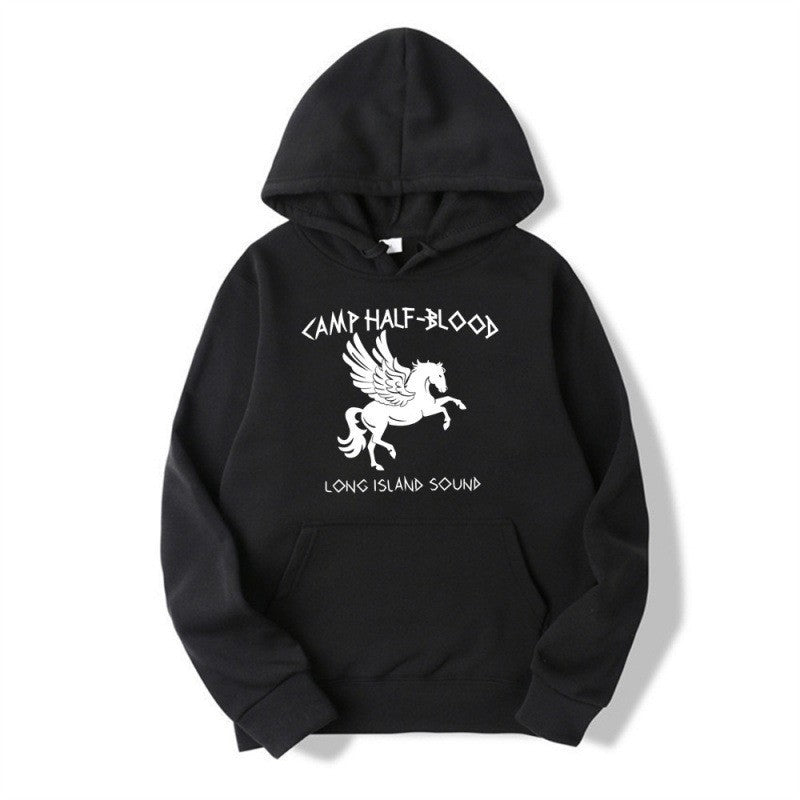 Damen Hoodie mit kreativem Fantasy-Motiv EB
