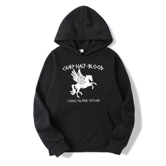 Damen Hoodie mit kreativem Fantasy-Motiv EB