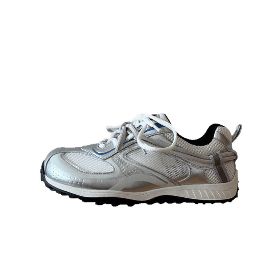 Damen Sportliche Lace-Up Sneaker mit atmungsaktiver Mesh-Oberfläche und dämpfender Sohle EB