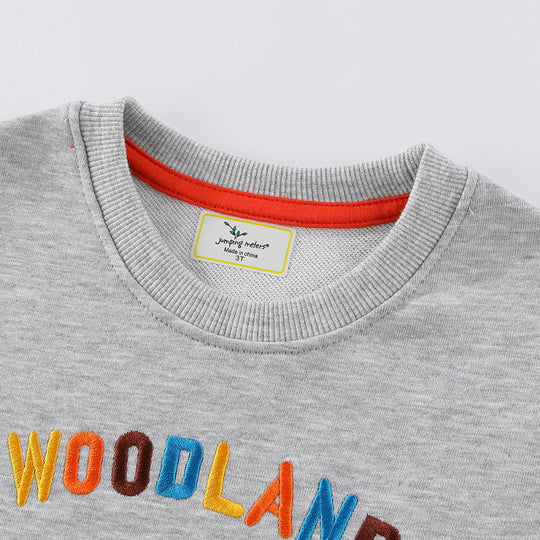 Jungen Sweatshirt mit liebevollem Tiermotiv EB