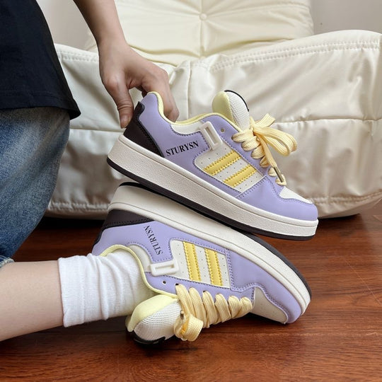 Damen Sportliche Sneakers mit atmungsaktivem Mesh-Obermaterial und dämpfender Sohle EB