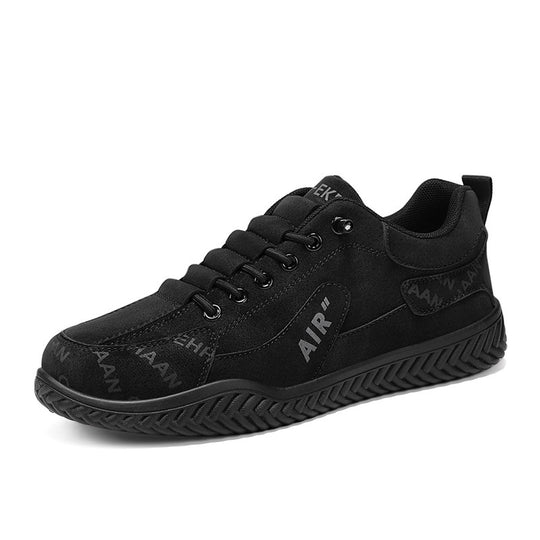 Damen lässige und sportive Sneakers mit atmungsaktiver Oberflächenstruktur EB