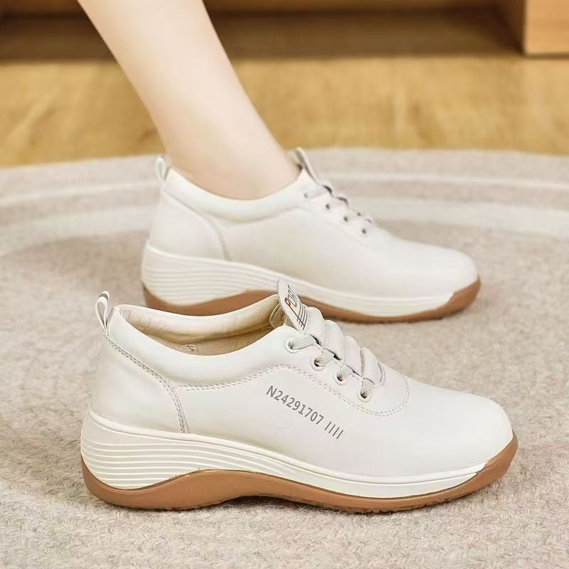 Damen Sportliche Sneaker mit modischem Schnürdesign und rutschfester Sohle EB