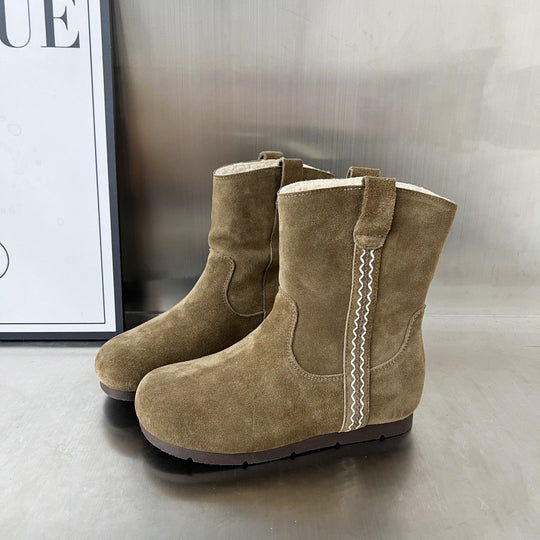 Damen Kuschelige Winterstiefel mit hohem Komfort und weichem Innenfutter EB