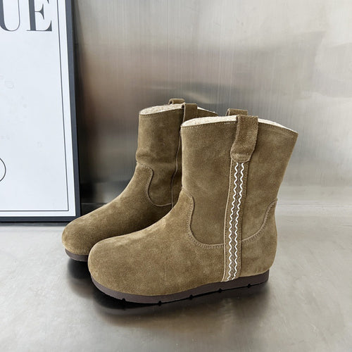 Damen Kuschelige Winterstiefel mit hohem Komfort und weichem Innenfutter EB
