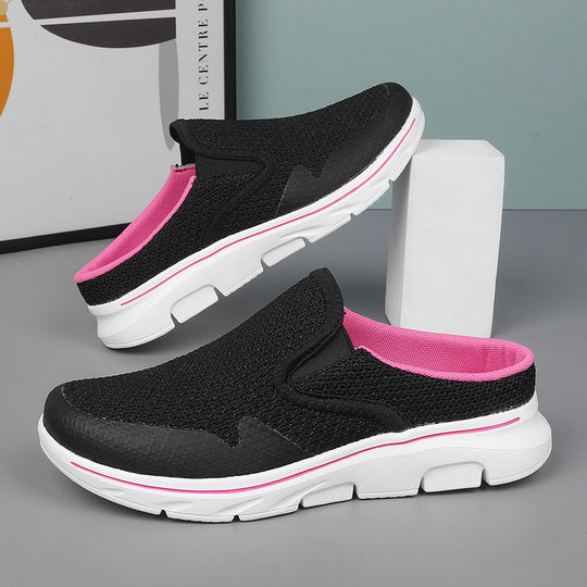 Damen Bequeme Clogs mit atmungsaktivem Mesh-Obermaterial EB