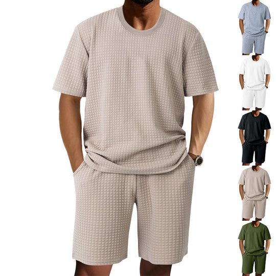 Damen lässiges Freizeit-Outfit aus atmungsaktivem Strukturmaterial EB