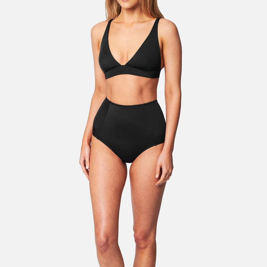 Damen Hochgeschnittener Bikini mit vorteilhaftem Schnitt EB
