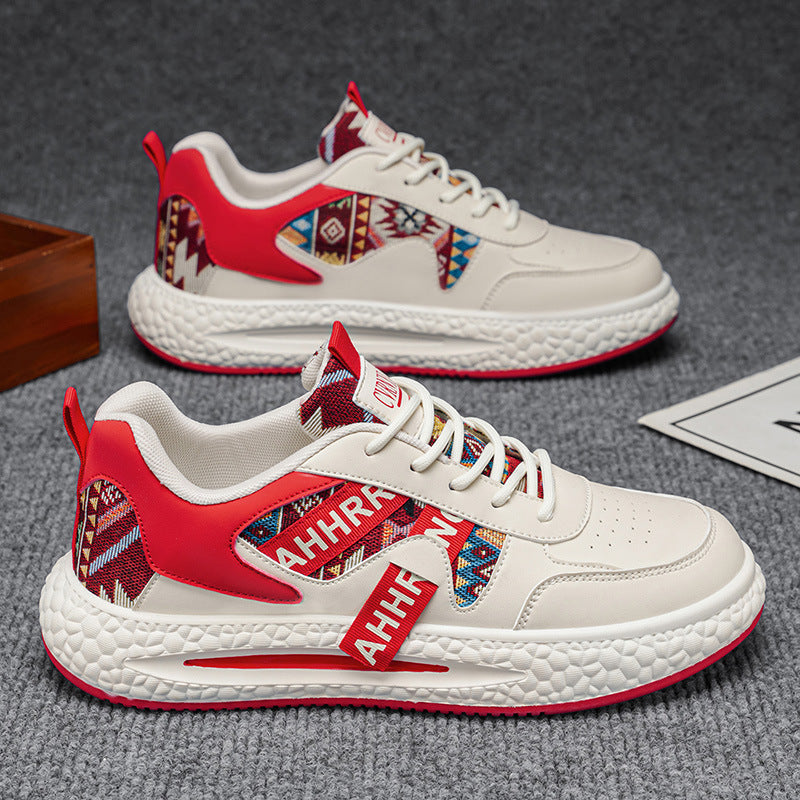 Damen Sportliche Sneakers mit innovativem Ethno-Design EB