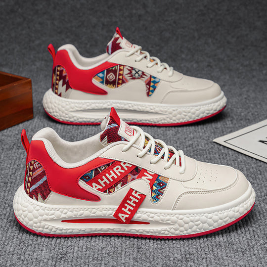 Damen Sportliche Sneakers mit innovativem Ethno-Design EB