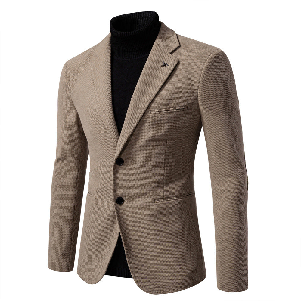 Herren Blazerjacke mit hohem Kragen EB