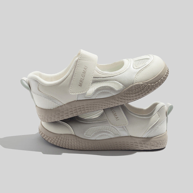 Damen Freizeitschuhe mit praktischem Klettverschluss und atmungsaktiver Mesh-Oberfläche EB