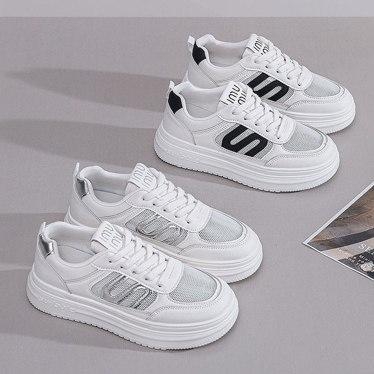 Damen Sneaker mit rutschfester Sohle und atmungsaktivem Mesh-Obermaterial EB