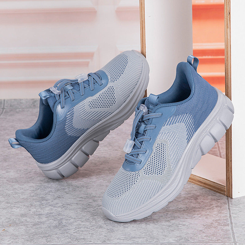 Damen Sportliche und atmungsaktive Laufschuhe mit innovativem Schnellschnürsystem EB
