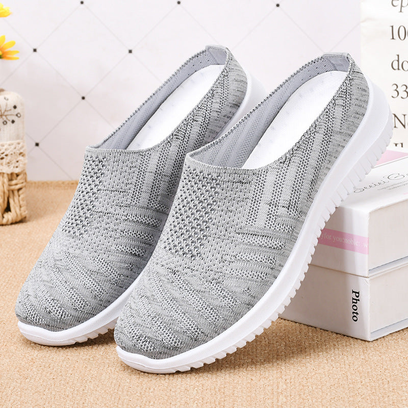 Damen leichte Slip-On Schuhe mit atmungsaktivem Obermaterial von EB