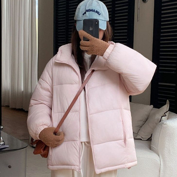 Damen Funktionsjacke mit voluminösem Schnitt und seitlichen Eingrifftaschen EB