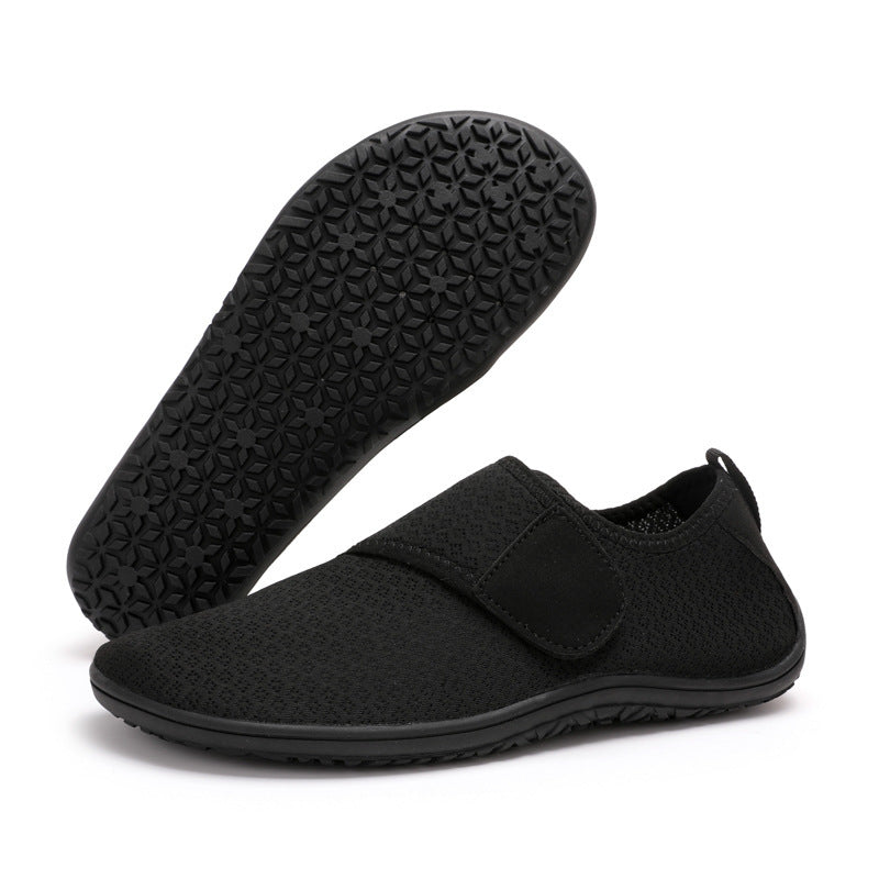 Damen bequeme Slip-On Freizeitschuhe mit elastischem Verschluss EB