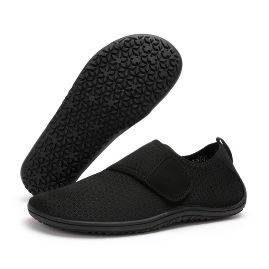 Damen bequeme Slip-On Freizeitschuhe mit elastischem Verschluss EB