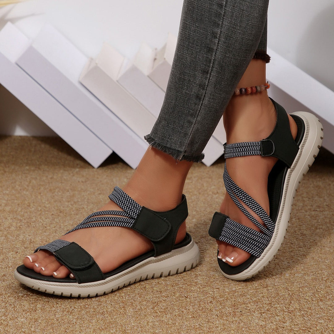 Damen Komfortable Freizeit Sandalen EB
