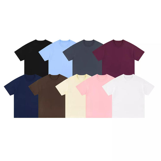 Damen lässiges Kurzarm-T-Shirt im minimalistischen Design mit hohem Tragekomfort EB