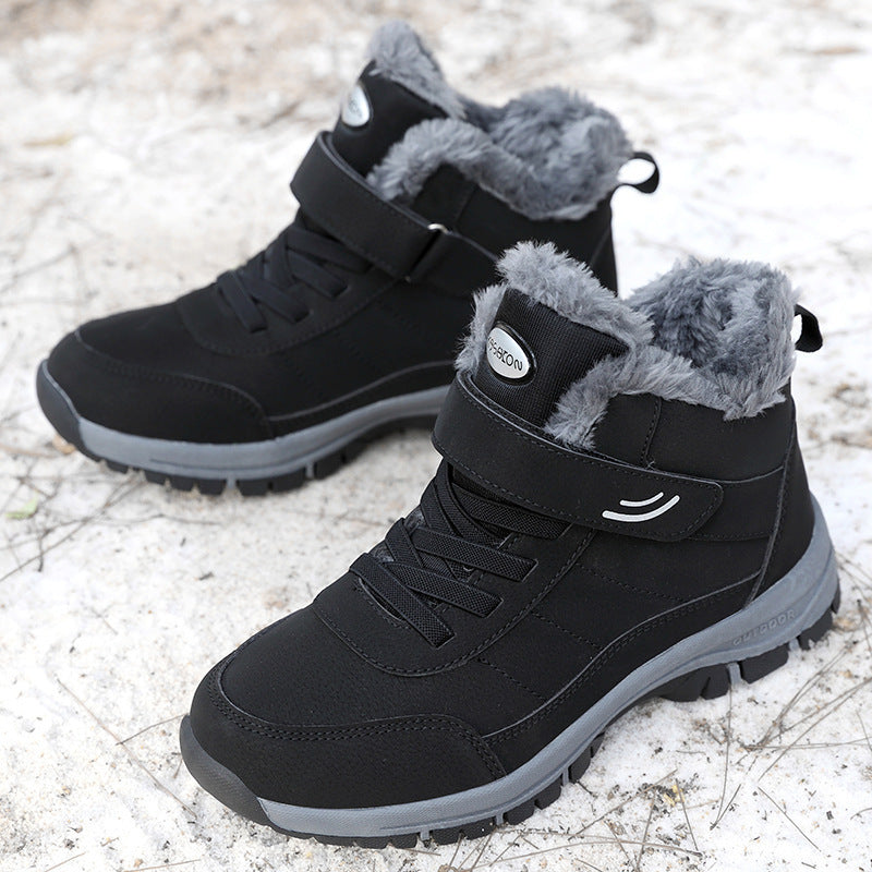 Damen Winterstiefel mit wärmendem Futter und rutschfester Profilsohle EB