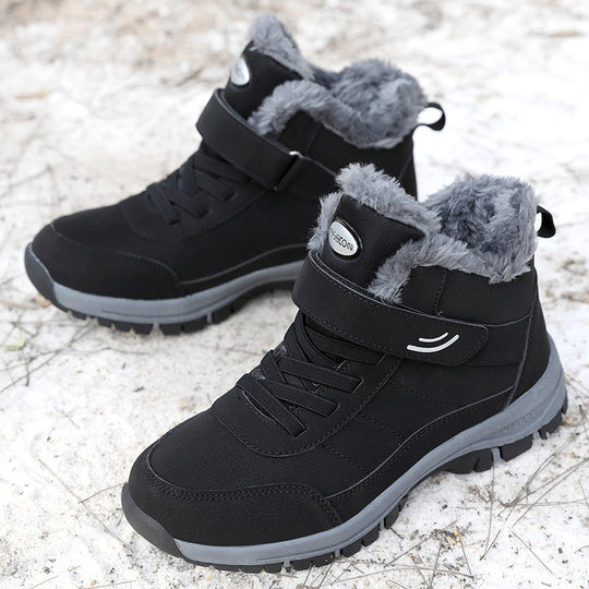 Damen Winterstiefel mit wärmendem Futter und rutschfester Profilsohle EB