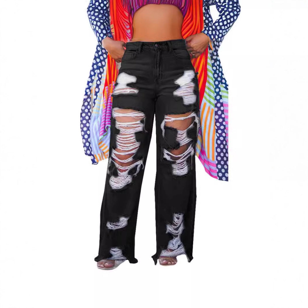 EB | Denim Hole Lose Jeans