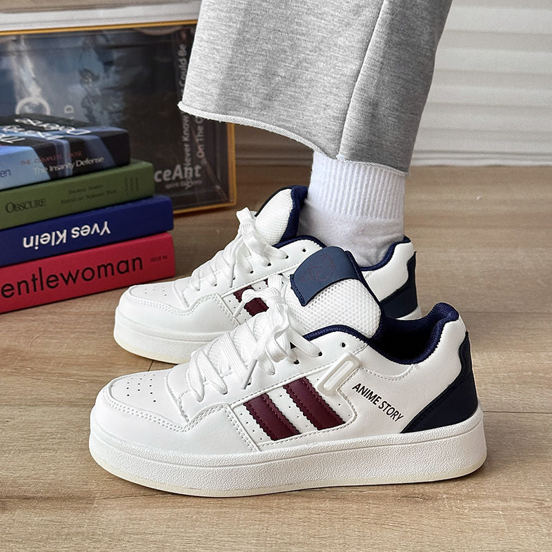 Damen Sneakers im sportlichen Retro-Stil mit atmungsaktiver Mesh-Oberfläche EB