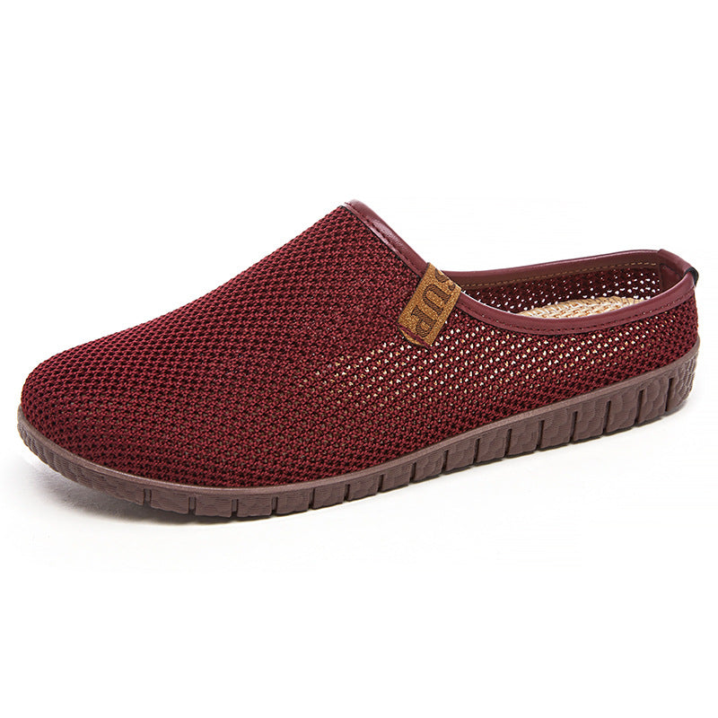Damen Atmungsaktive Mesh-Slipper mit rutschfester Sohle EB
