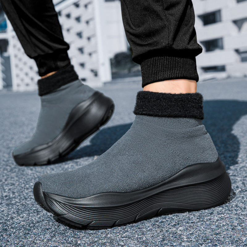 Damen Sneakers mit hohem Kragen und innovativer Dämpfungstechnologie EB