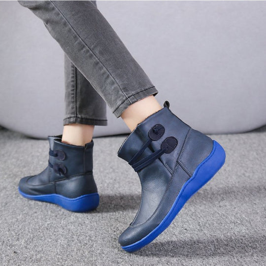 Damen modische Freizeitstiefel mit rutschfester Sohle und innovativem Design EB
