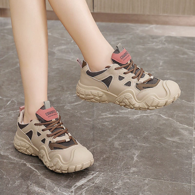 Damen Sportliche Sneakers mit atmungsaktivem Mesh-Obermaterial und komfortabler dämpfender Sohle EB