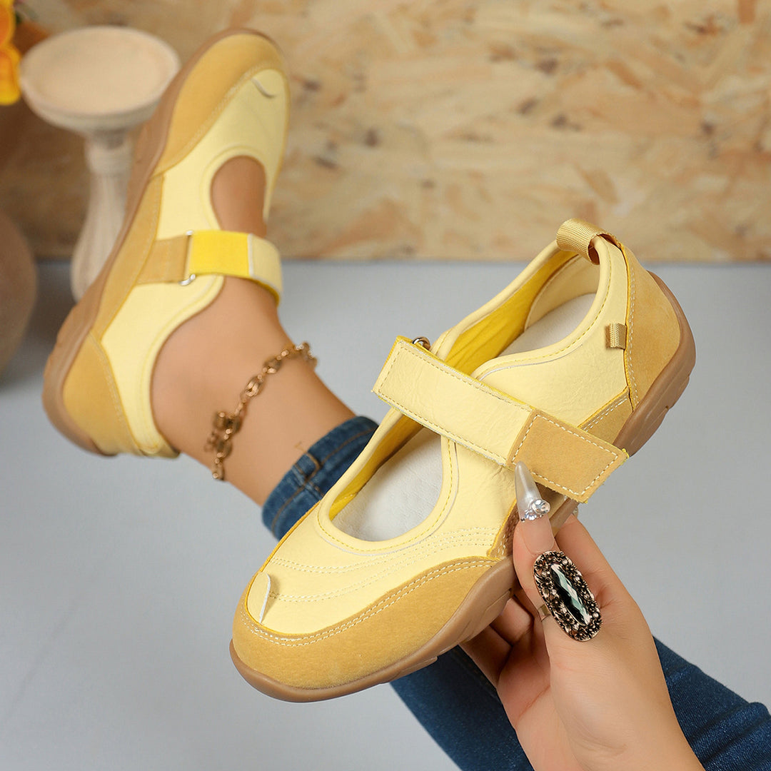 Damen Komfortable Klett-Sandalen mit ergonomischer Fußbettung und atmungsaktivem Obermaterial EB