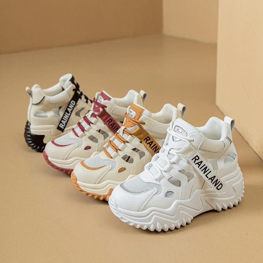 Damen Sportliche Sneakers mit ergonomischer Dämpfung und modernem Profil EB