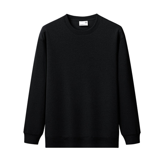 Damen lässiger Sweatshirt mit Rundhalsausschnitt EB
