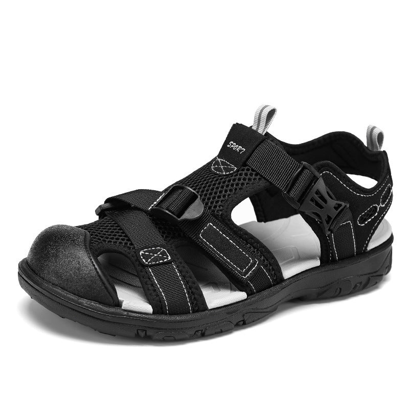 Damen Sportliche Outdoor-Sandalen mit verstellbaren Riemen und strapazierfähiger Sohle EB
