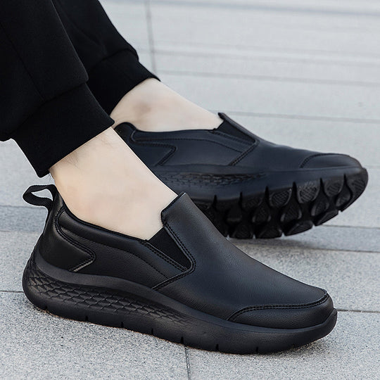 Damen bequeme Slip-On Sneakers mit elastischem Design und rutschfester Sohle EB