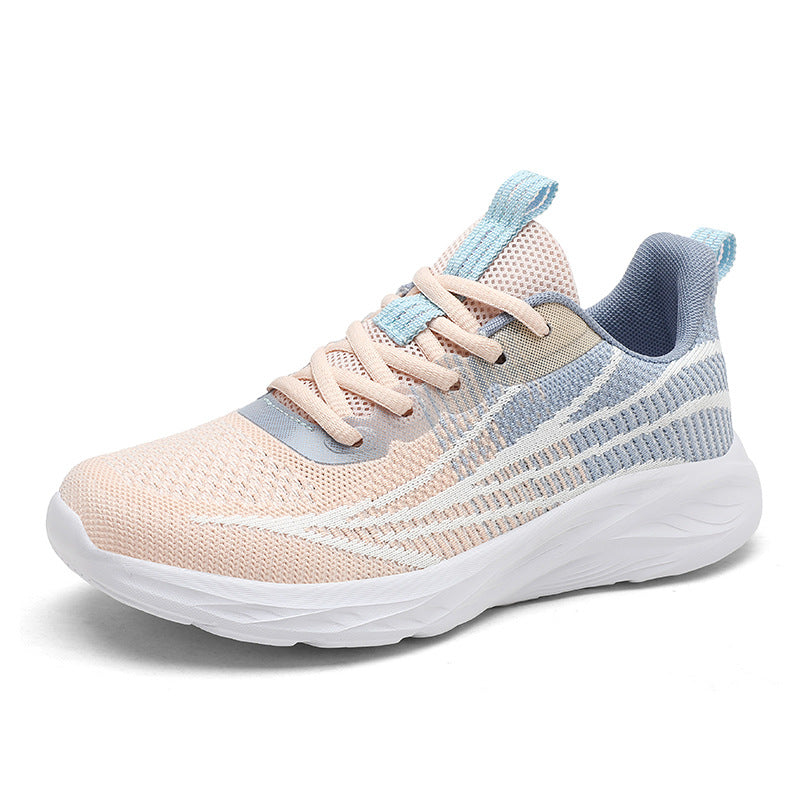 Damen Atmungsaktive Laufschuh mit flexiblem Obermaterial und dämpfender Sohle EB
