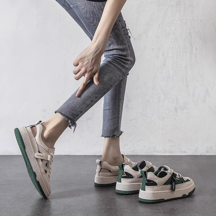 Damen Sportive Sneaker mit coolem Designelementen EB