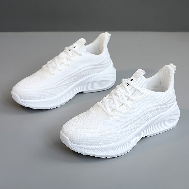Damen Sportliche Sneaker mit atmungsaktivem Obermaterial und dämpfender Sohle EB