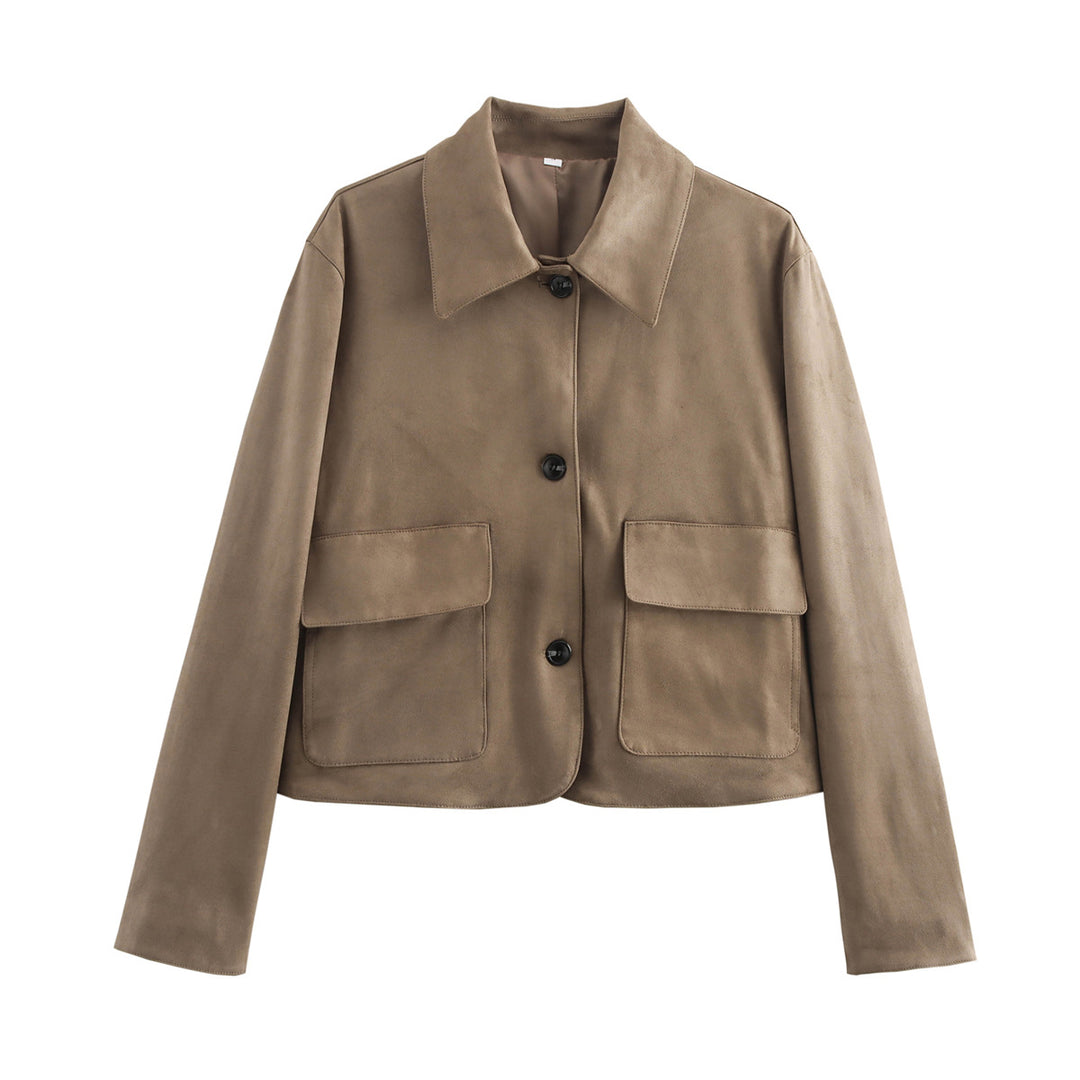 Damen trendige Synthetikjacke EB